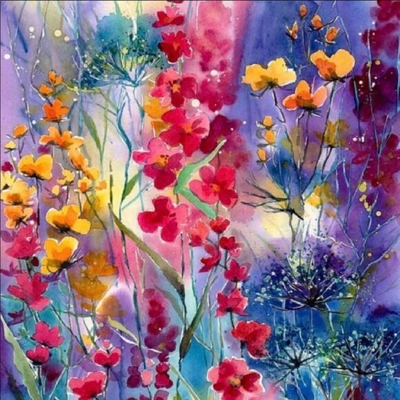 O’RIVER OF Flowers Diamond Painting - Picture 1 of 10
